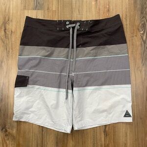 Patterned Board Shorts